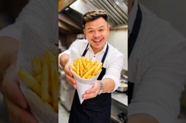 Crispy outside, soft inside – Perfect Restaurant Style French Fries 🍟🔥 #shorts #food