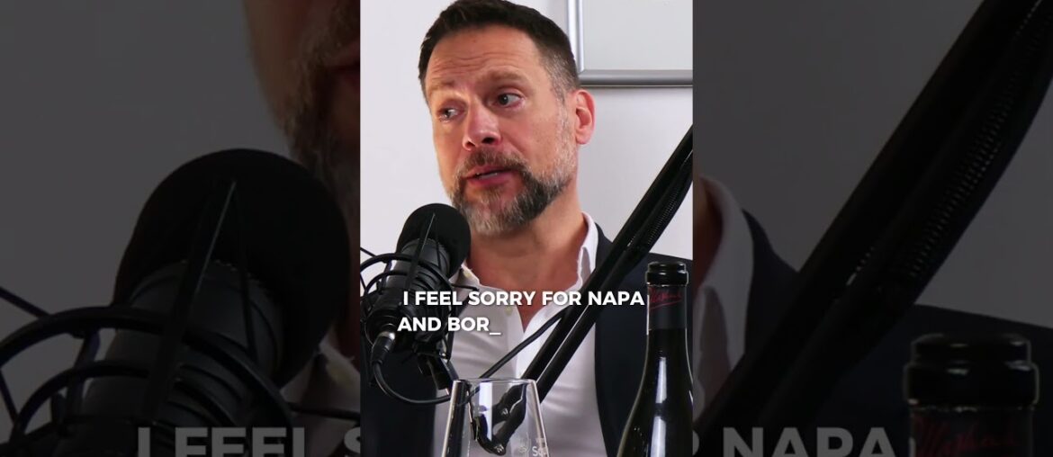 The advantage of making top Napa Bordeaux quality at a 1/3 of the price.  #podcast #wine #fypシ