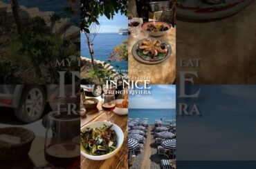 Restaurants in Nice #travel #nicefrance #frenchriviera #frenchrivieraguide #frenchfood