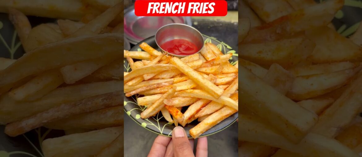 FRENCH FRIES 🍟 #shorts #shots #shortvideo #frenchfries #food #recipe #ytshorts #ssrecipevlogs