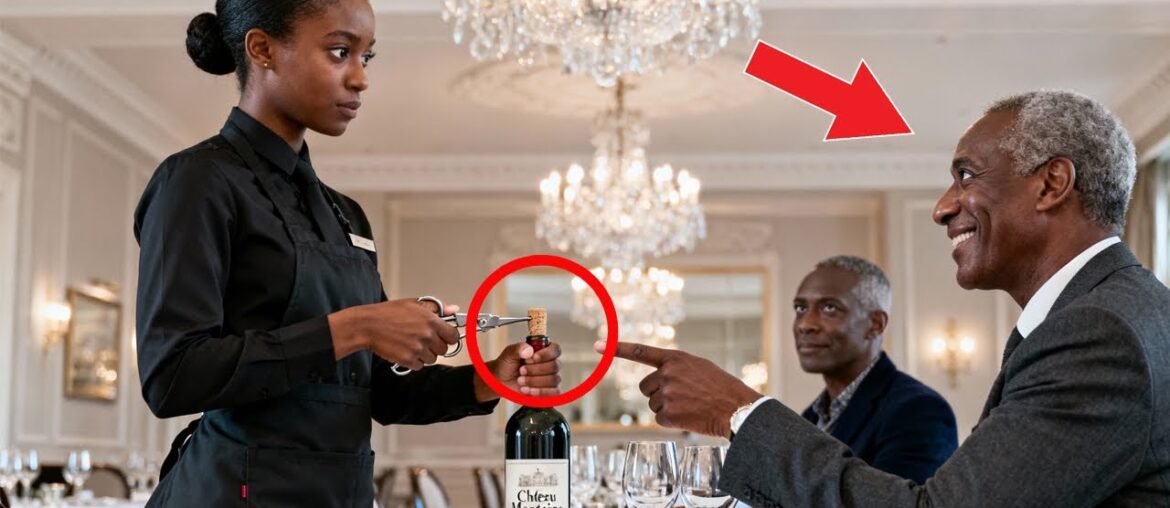 You can’t even pronounce wine,” said the Millionaire… the waitress responded in French and toasted You can’t even pronounce wine,” said the Millionaire… the waitress responded in French and toasted