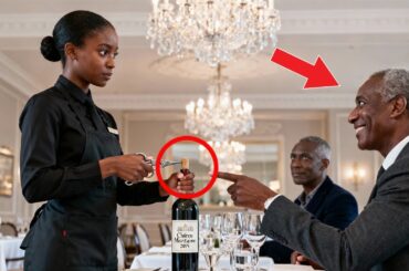 You can’t even pronounce wine,” said the Millionaire… the waitress responded in French and toasted