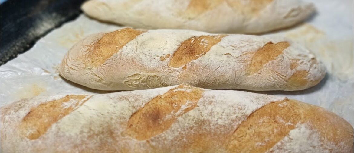 I Made Crispy French Baguette at Home | Perfect Crunch