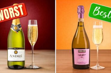 15 Famous CHEAP Champagne Brands Ranked Worst to Best!