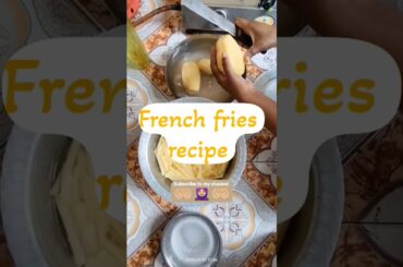 French fries recipe for Ramazan#cooking#frenchfries#ayatulkursi
