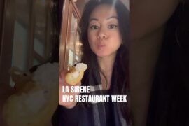 🇫🇷 NYC Restaurant Week at La Sirene! French Cuisine in Soho #restaurant #restaurantreview