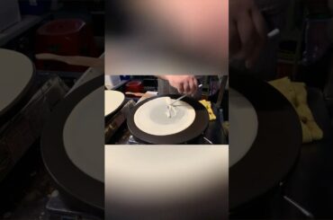 Sweet French Crepes in Taiwan | Street Dessert #shorts