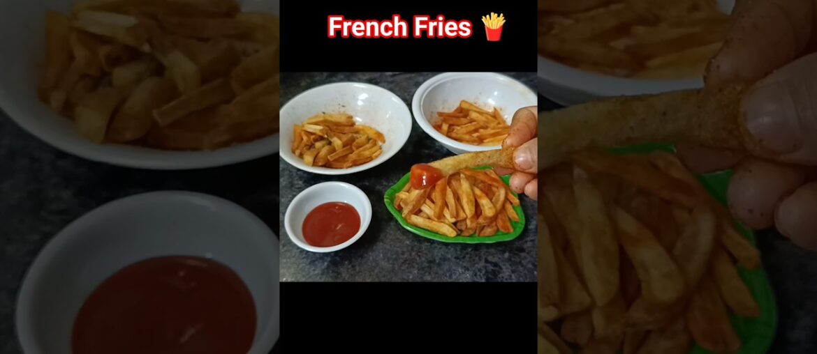 French Fries Recipe | Street style french fries recipe 🍟#shorts French Fries Recipe | Street style french fries recipe 🍟#shorts