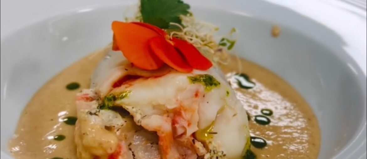 Quick King Prawn Ballottine Recipe | Modern Plating Tutorial