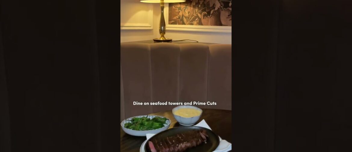 Old New York glamor, French food, and martinis ✨ Located in a repurposed office building with a Old New York glamor, French food, and martinis ✨ Located in a repurposed office building with a