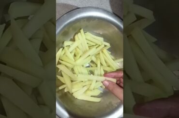 French fry 🍟#youtubeshorts #food #recipe