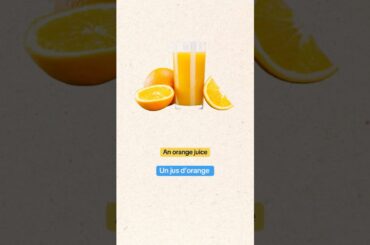 Say These Drinks in French 🇫🇷🥤#french