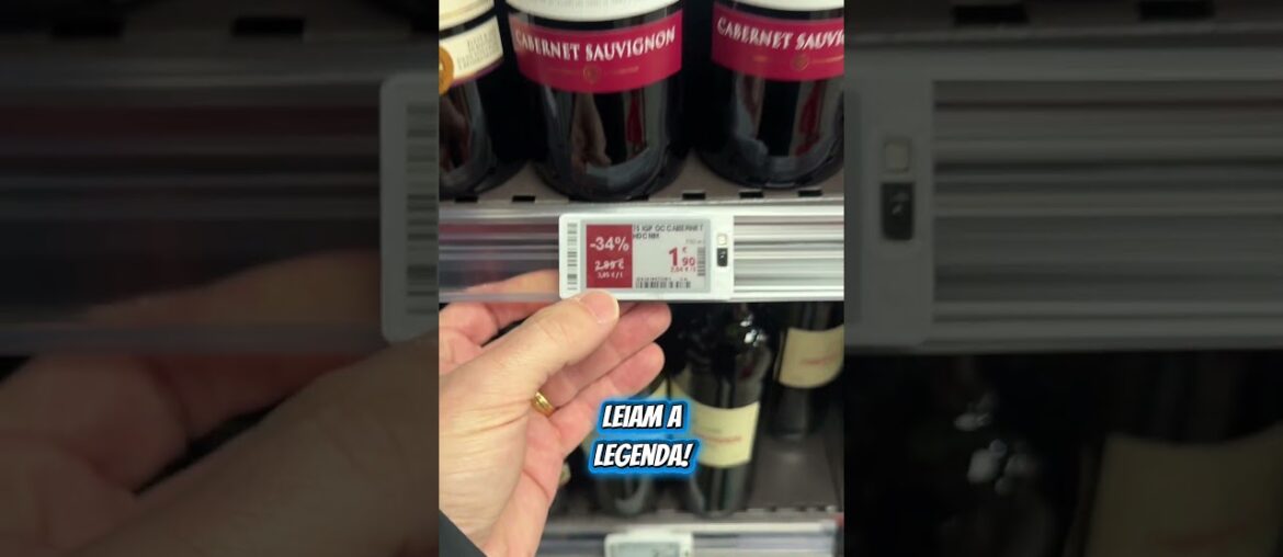 E o preço desse vinho?! Claro, não é um vinho excelente, mas uau!!!