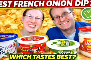 Trying the Best French Onion Dips | Taste Test & Honest Review!