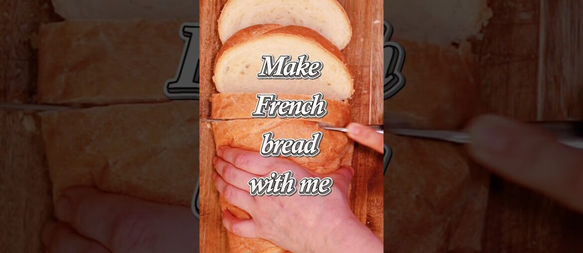 Making a classic French loaf from scratch ❤️