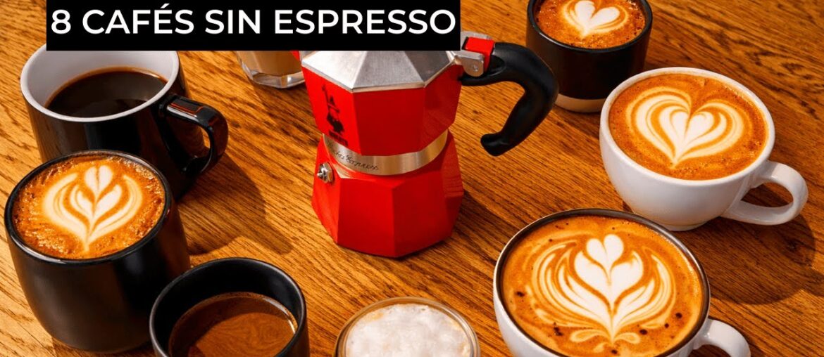 Cómo hacer 8 Bebidas de Café con una Cafetera Italiana