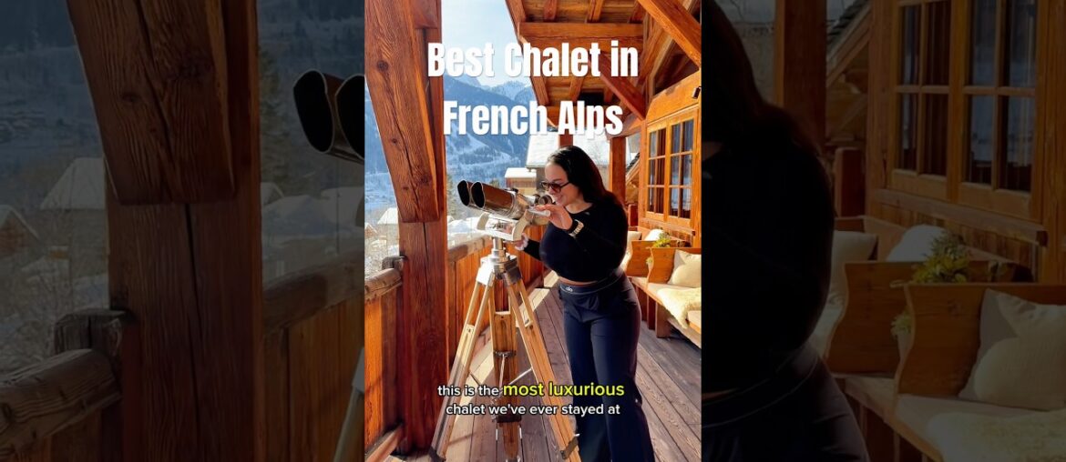 Ultra Luxury Chalet in French Alps