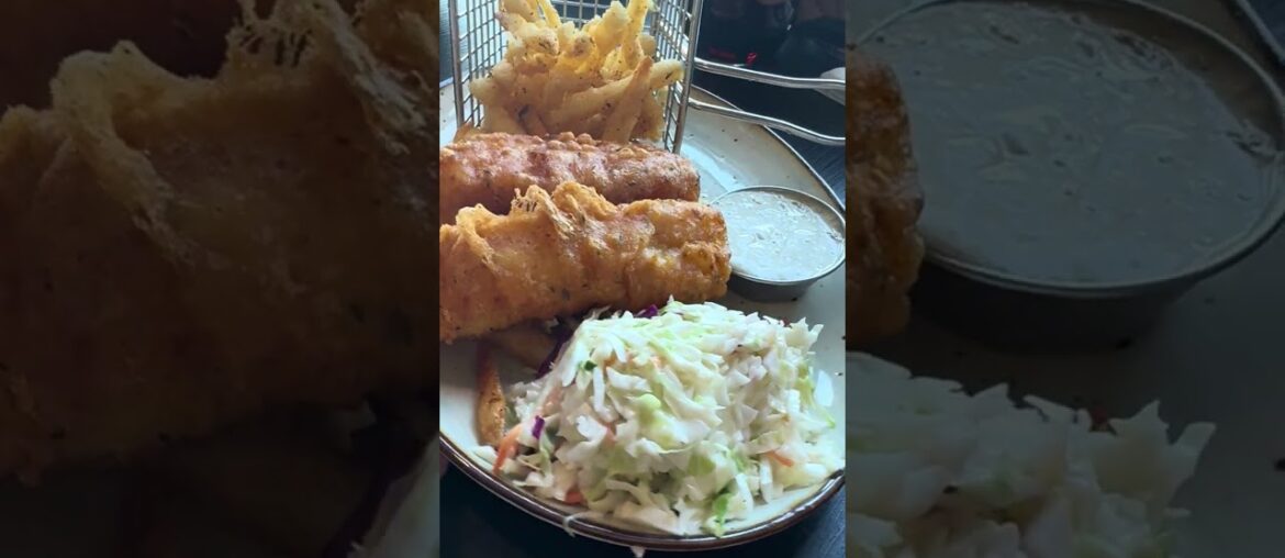 Fish And Chips - The Wharf Fish And Oyster Company - Pensacola Beach