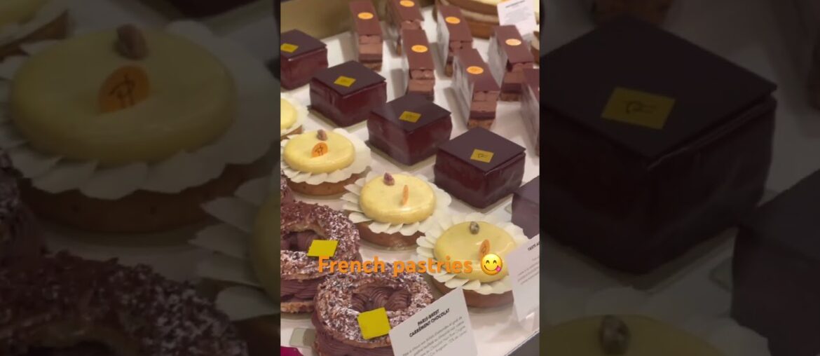 Loved French pastries a lot 🥰😋🥐 #shortvideo #aesthetic