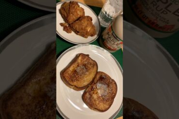 KFC Original Recipe Chicken + French Toast 💥