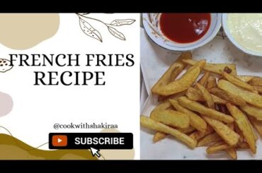 FRENCH FRIES TASTY RECIPE 😋😋🍟🍟