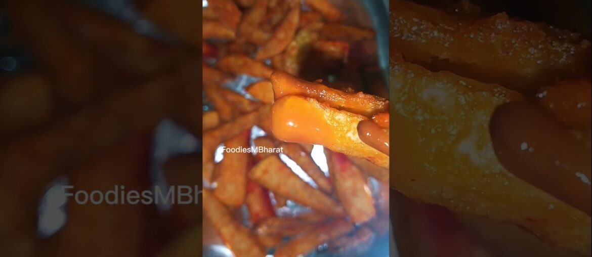Spicy🥵 Fanch fries🍟👌 #food #indianfood #recipe #viral #cooking #youtubeshorts #ytshorts #patatofries