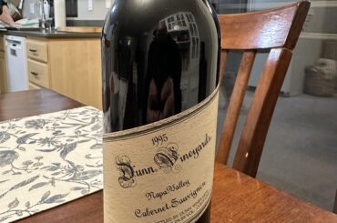 1995 Dunn Vineyards Cabernet Sauvignon