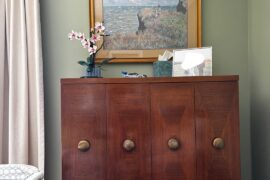 How to style a tall boy dresser