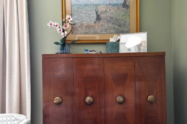 How to style a tall boy dresser