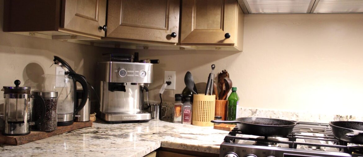 New espresso machine fitting in