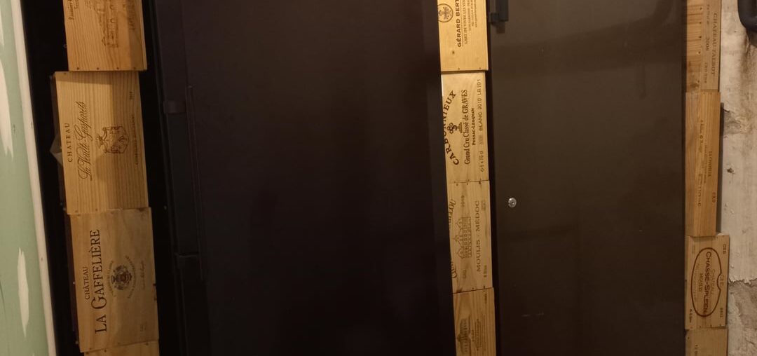 Rather serious cellar and some bottles to store