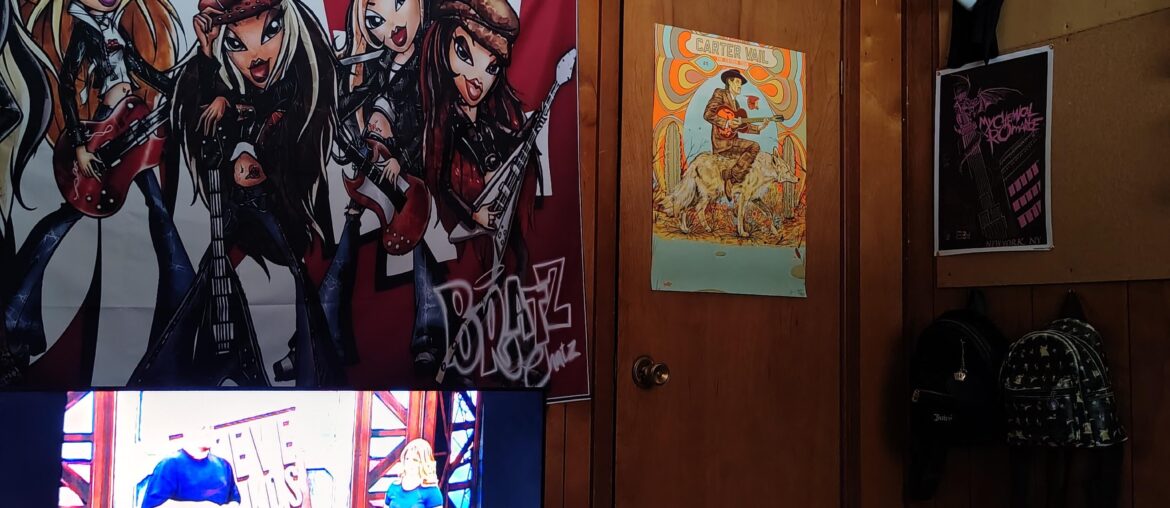 Just moved into a new house, just now starting to feel like home.