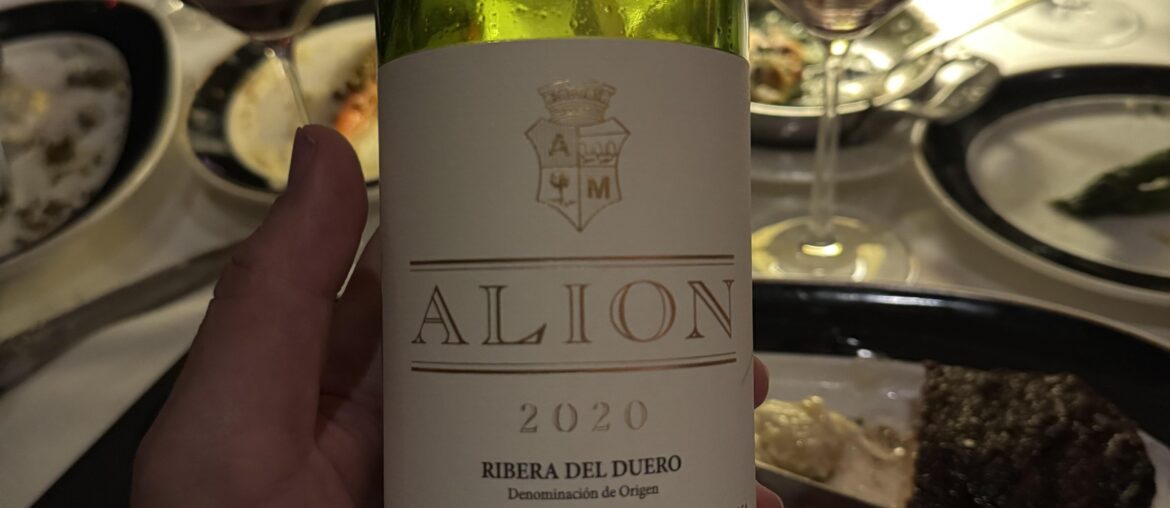 Vega Sicilia Alion 2020