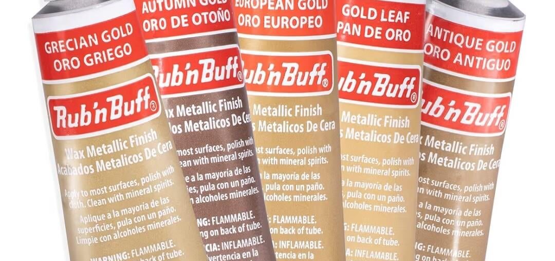 Using Rub 'n Buff on frequently touched items