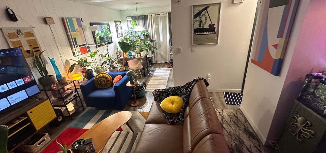 My Colorful Living Area