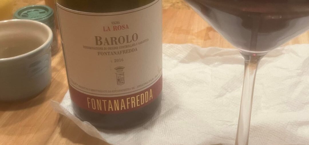 Fontanafredda 2016 Barolo DOCG “Vigna La Rosa”