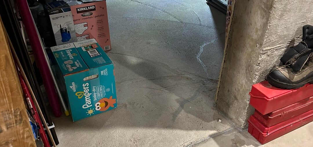 Crawl Space transformation to kid zone