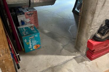 Crawl Space transformation to kid zone