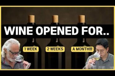 Storing open bottles at room temperature