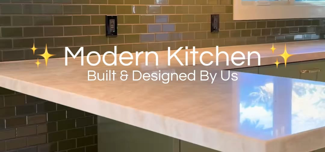 custom kitchen I just built