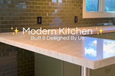 custom kitchen I just built