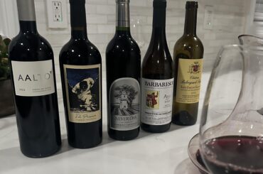 My lineup! About last night