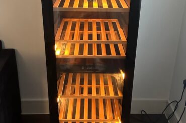 First wine fridge.