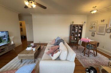 How to finish big blank wall