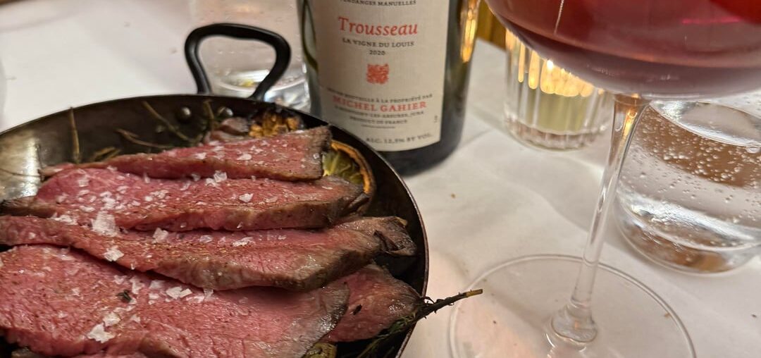 Nice meal with Trousseau Nice meal with Trousseau