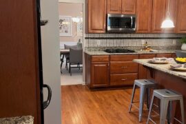 Suggestions for backsplash with busy countertops.