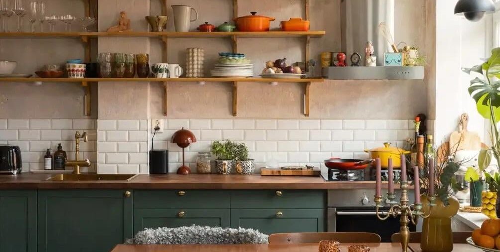 Kitchen in a two bedroom apartment, Södermalm, Stockholm City Centre, Sweden [1005x1414]