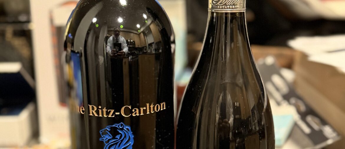 Christmas Party Wine I brought last night.  That limited edition bottle of Opus One 1993 was spectacular.  Davis Estate Phase V 2014 was really good too.  Philippe Melaka is a great wine maker.