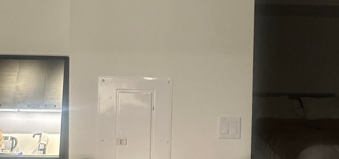 Help me cover this electric panel