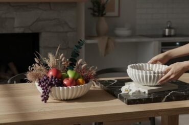 Help me choose for my new apartment: Scalloped or Classic Round?"